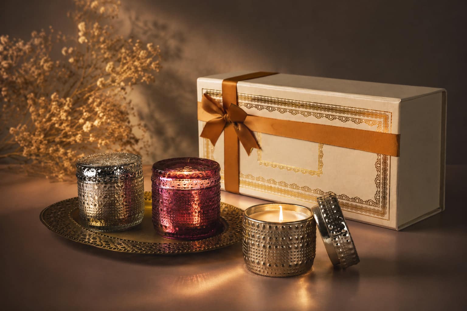 Noor Mercury Votive Set