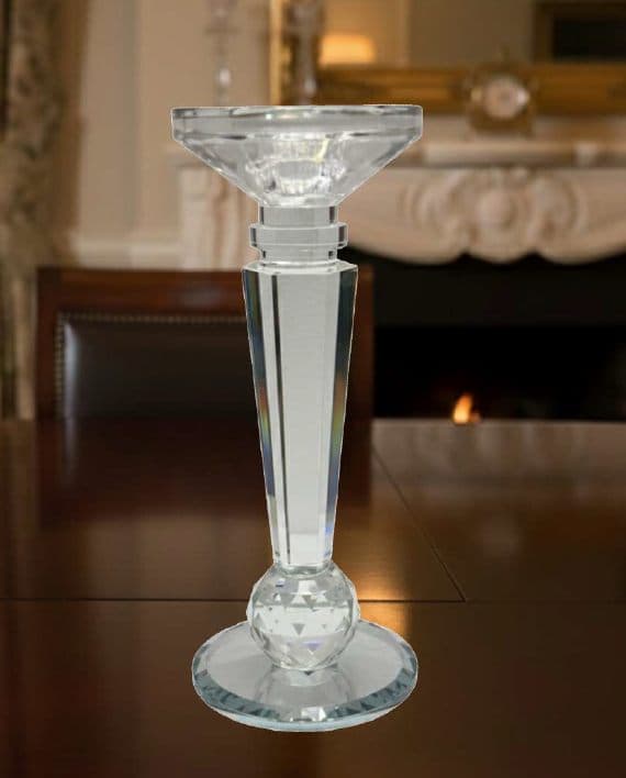 Meridian Crystal Candlestick — Optical crystal