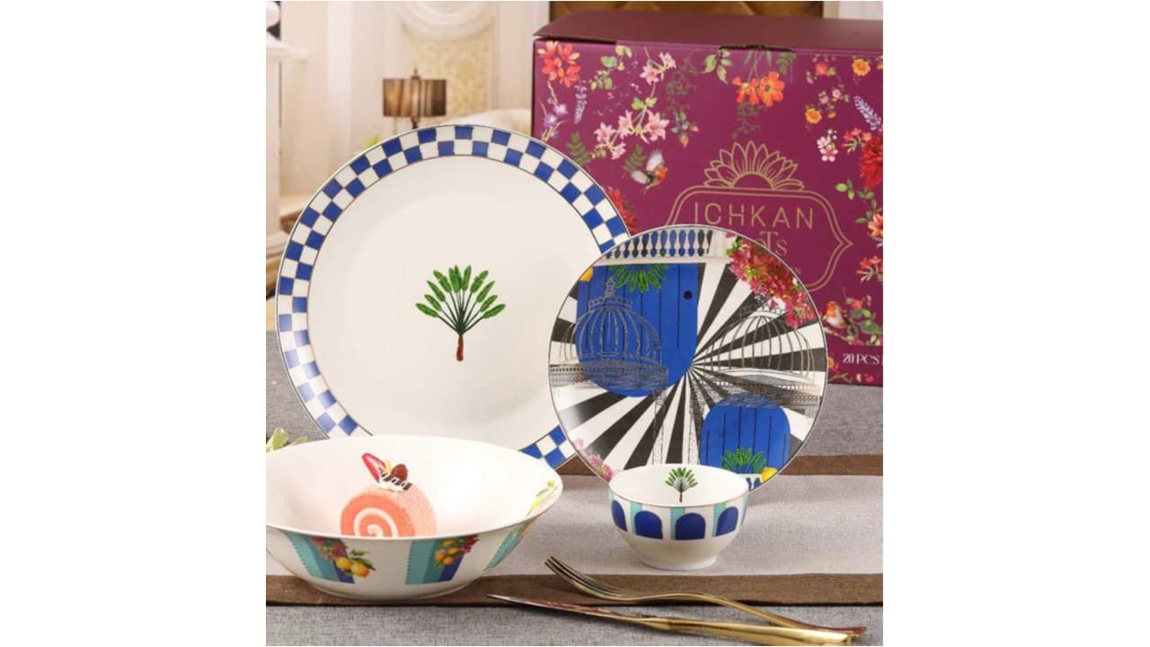 Ichkan Heritage Dinner Set — Fine bone china