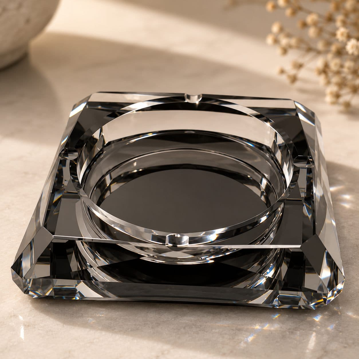 Eclipse Crystal Catch-All — Smoked crystal
